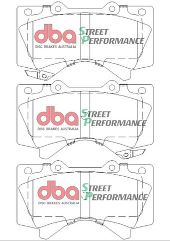 DBA 07-18 Toyota Tundra SP Performance Front Brake Pads - DB1838SP