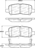 StopTech Street Brake Pads - 308.09990