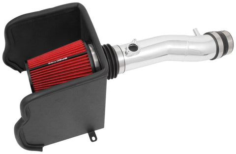 Spectre 16-18 Toyota Tacoma V6-3.5L F/I Air Intake Kit - Polished w/Red Filter - 9060