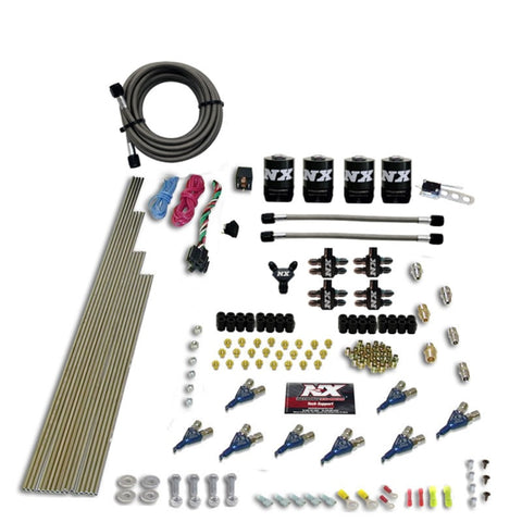 Nitrous Express 8 Cyl Alcohol Nitrous Kit (250-550HP) w/o Bottle - 80005-00