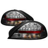 Spyder Pontiac Grand AM 99-05 LED Tail Lights Black ALT-YD-PGAM99-LED-BK - 5007117