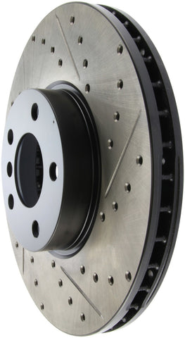 StopTech Slotted & Drilled Sport Brake Rotor - 127.34098L