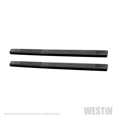 Westin Premier 6 in Oval Side Bar - Mild Steel 75 in - Black - 22-6025