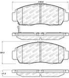 StopTech Street Select Brake Pads - Front/Rear - 305.15060