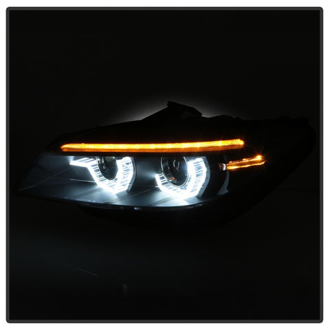 Spyder BMW Z4 09-13 Projector Headlights (Not Comp w Halogen) Black PRO-YD-BMWZ409HID-AFSSEQ-BK - 5086884