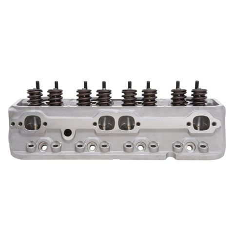 Edelbrock Cylinder Head SBC E-Cnc 185 64cc Straight Plug for Hydraulic Roller Cam Complete - 79895