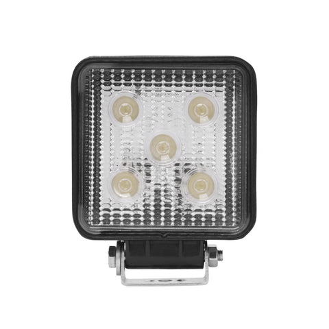 Westin LED Work Utility Light Square 4.5 inch x 5.4 inch Spot w/3W Epistar - Black - 09-12210A