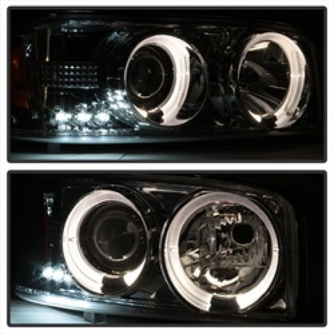 Spyder GMC Sierra 1500/2500/3500 99-06 Projector Headlights LED Halo LED Chrome PRO-YD-CDE00-HL-C - 5009364