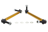 Whiteline 05+ Mustang Coupe 8cyl (Inc Shelby GT/ GT500) Front Swaybar Link Kit H/Duty Adj Steel Ball - KLC169