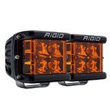 Rigid Industries D-SS Spot w/ Amber PRO Lens (Pair) - 262214