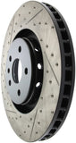 StopTech Drilled & Slotted Right Sport Brake Rotor for 2009 Cadillac CTS-V - 127.62128R