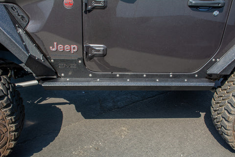 DV8 Offroad 2018+ Jeep Gladiator Frame Mounted Sliders - SRJL-26