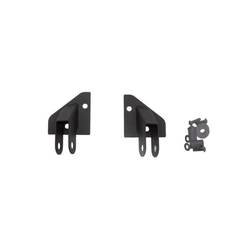 Rampage 1987-1995 Jeep Wrangler(YJ) Mirror Relocation Brackets - Black - 8685