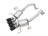 AWE Tuning 14-19 Chevy Corvette C7 Z06/ZR1 Track Edition Axle-Back Exhaust w/Black Tips - 3020-43081