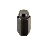 McGard Hex Lug Nut (Cone Seat) M14X1.5 / 22mm Hex / 1.635in. Length (4-Pack) - Black - 64072