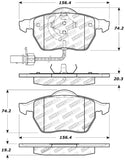 StopTech Performance Brake Pads - 309.08400