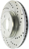 StopTech Select Sport 06-17 Dodge Charrger/14-17 Chrysler 300 Slotted & Drilled Front Left Rotor - 227.63059L