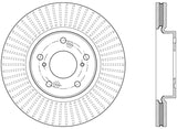 StopTech Slotted Sport Brake Rotor 2013 Honda Accord V6 Front Right - 126.40084SR