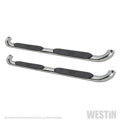 Westin 19-20 Dodge Ram 1500 Crew Cab (Except Classic) 4 Oval Nerf Step Bars - Stainless Steel - 21-4080