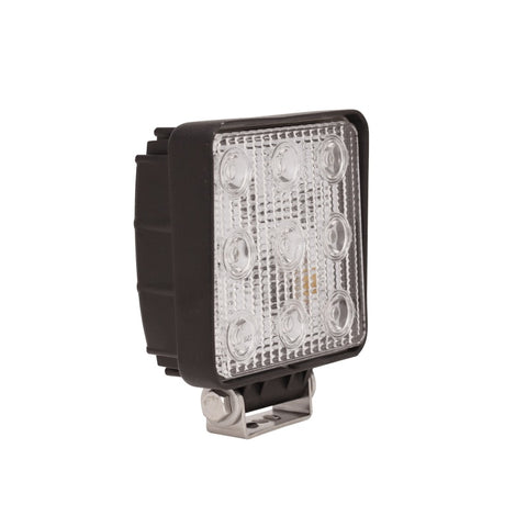 Westin LED Work Utility Light Square 4.6 inch x 5.3 inch Spot w/3W Epistar - Black - 09-12211A