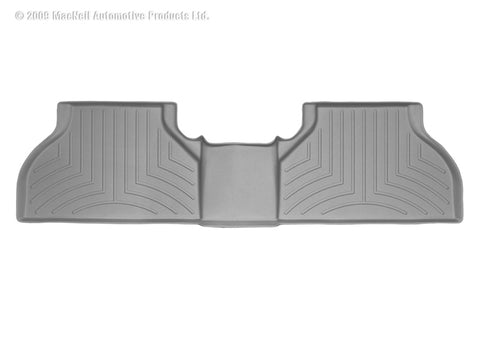 WeatherTech 15+ Cadillac Escalade ESV Rear FloorLiner - Grey (Fits w/ Second Row Bucket Seating) - 467672