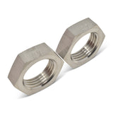 Russell Performance -4 AN Bulkhead Nuts 7/16in -20 Thread Size (Endura) - 661881