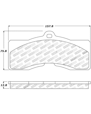 StopTech Street Touring Brake Pads - 308.00080