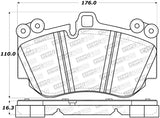 StopTech Street Brake Pads - 308.11300