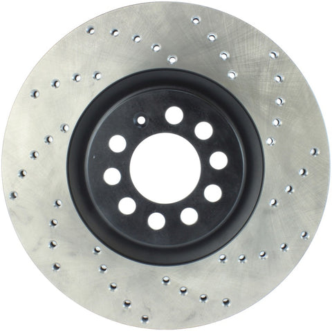 StopTech 00-06 Audi TT Left Front Drilled Rotor - 128.33062L