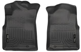 Husky Liners 05-15 Toyota Tacoma Crew/Extended/Standard Cab WeatherBeater Front Black Floor Liners - 13941