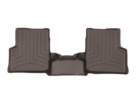 WeatherTech 11-17 Buick Enclave Rear FloorLiner - Cocoa (Covers 2nd and 3rd Row Foot Areas) - 479423