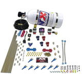 Nitrous Express Pro-Shk/Gas 2 Fuel 1 Supershark Solenoid Nitrous Kit (200-600HP) w/10lb Bottle - 92206-10