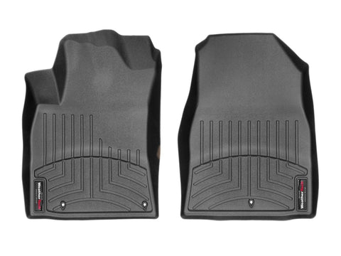 WeatherTech 2018+ Hyundai Elantra GT Front FloorLiner - Black (Hatchback; Fits Both Auto/Manual) - 4412011