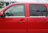 Putco 14-14 Chevrolet Silverado HD - Crew Cab - Stainless Steel Window Trim Accents - 97501