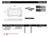 StopTech Performance 10+ Camaro Rear Brake Pads - 309.10530