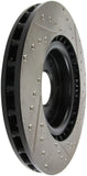 StopTech Slotted & Drilled Sport Brake Rotor - 127.42076R