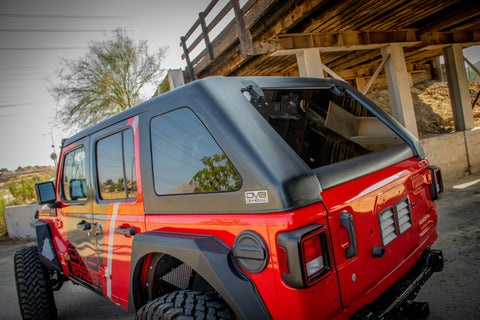 DV8 Offroad 2018+ Jeep Wrangler JL Unlimited Fastback Hard Top - HTJLFB-B