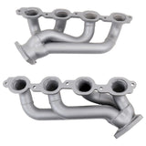 BBK 14-18 GM Truck 5.3/6.2 1 3/4in Shorty Tuned Length Headers - Titanium Ceramic - 4047