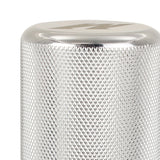 Mishimoto Weighted Shift Knob XL Silver (Knurled) - MMSK-XLK-SL