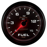 Autometer Phantom II 2-5/8in 0-15PSI Mechanical Fuel Pressure Gauge - 7811