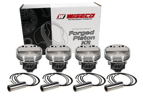 Wiseco Acura 4v DOME +5cc STRUTTED 81.5MM Piston Kit - K566M815AP