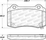 StopTech Street Brake Pads - 308.10531