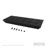 Westin Replacement service kit includes 11 inch die stamped step pad and fasteners - Black - 56-10002