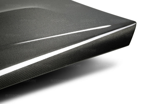 Seibon 12-14 Mercedes Benz C63 GT-Style Carbon Fiber Hood - HD1112MBC63-GT