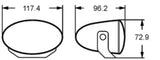 Hella Headlamp FF-ZF MG12 1FA - 008283011