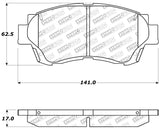 StopTech Performance Brake Pads - 309.04760