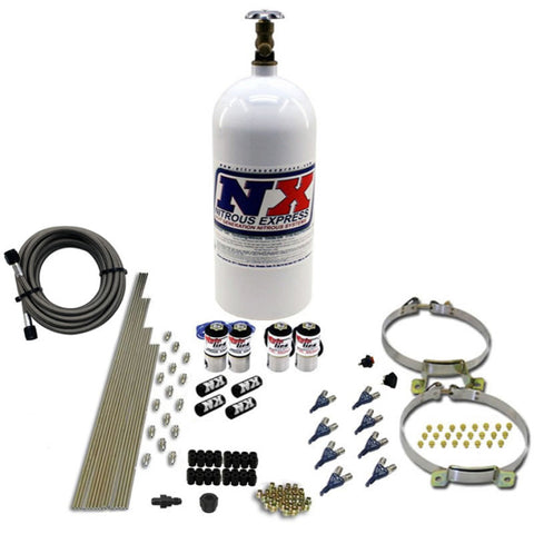 Nitrous Express Mainline Direct Port EFI Press Nitrous Kit w/10lb Bottle - ML5000