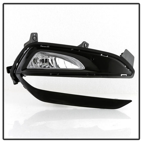 Spyder 16-18 Hyundai Tucson OEM Style Fog Lights w/Switch - Clear (FL-HYTU2016-C) - 9044274