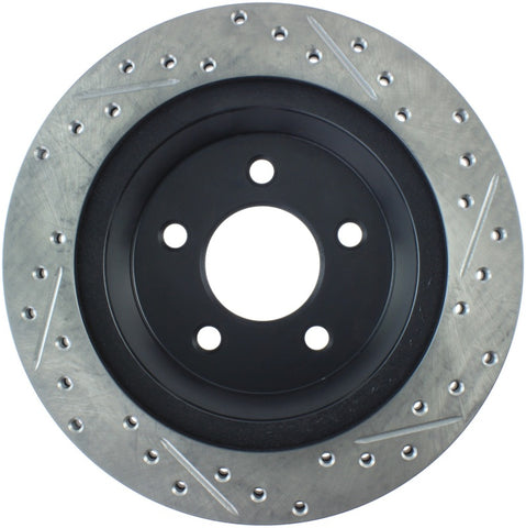 StopTech Slotted & Drilled Sport Brake Rotor - 127.61046R