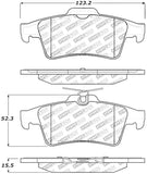 StopTech Street Select Brake Pads - Rear - 305.10950